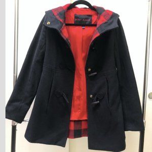 Cute Betsey Johnson Women's Heart Toggle Coat